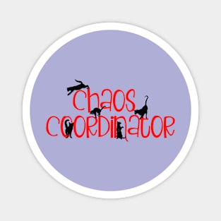 Cats Chaos Coordinator Magnet